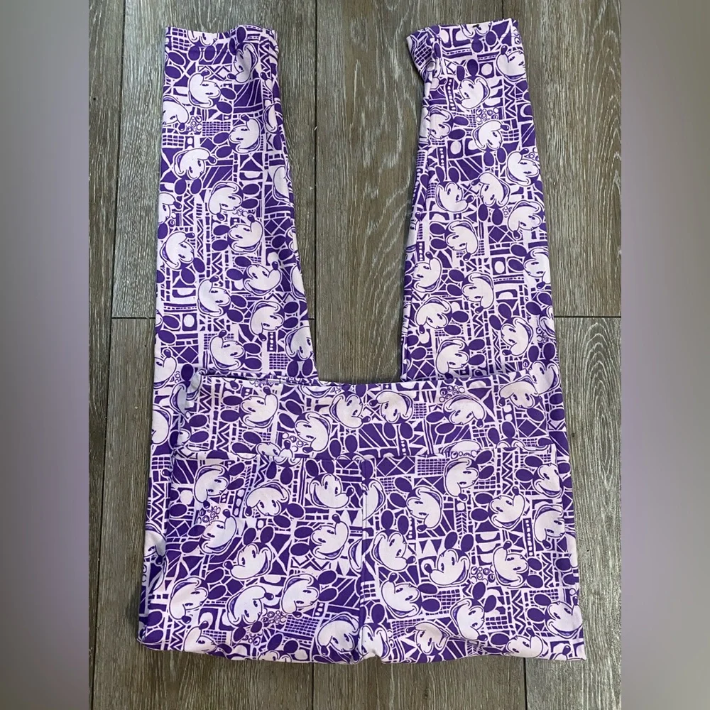 LuLaRoe x Disney Mickey Mouse Leggings - OS - Picture 7 of 7